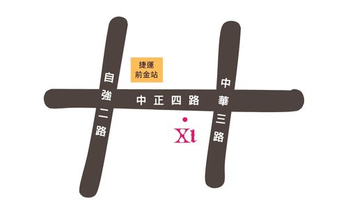 高雄前金館派對場地地圖